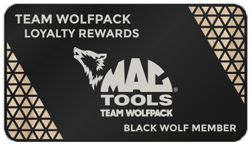 Black Wolf Card - Loyalty Rewards