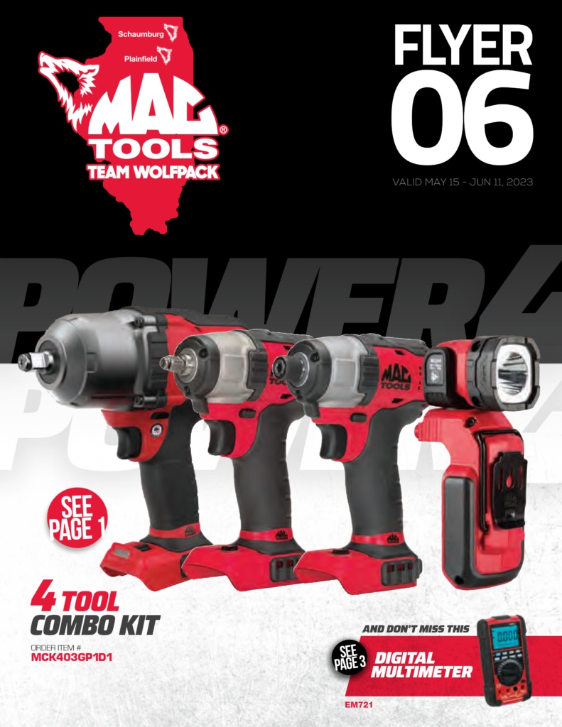 Latest Promotions Mac Tools Flyer Team Wolfpack Tools